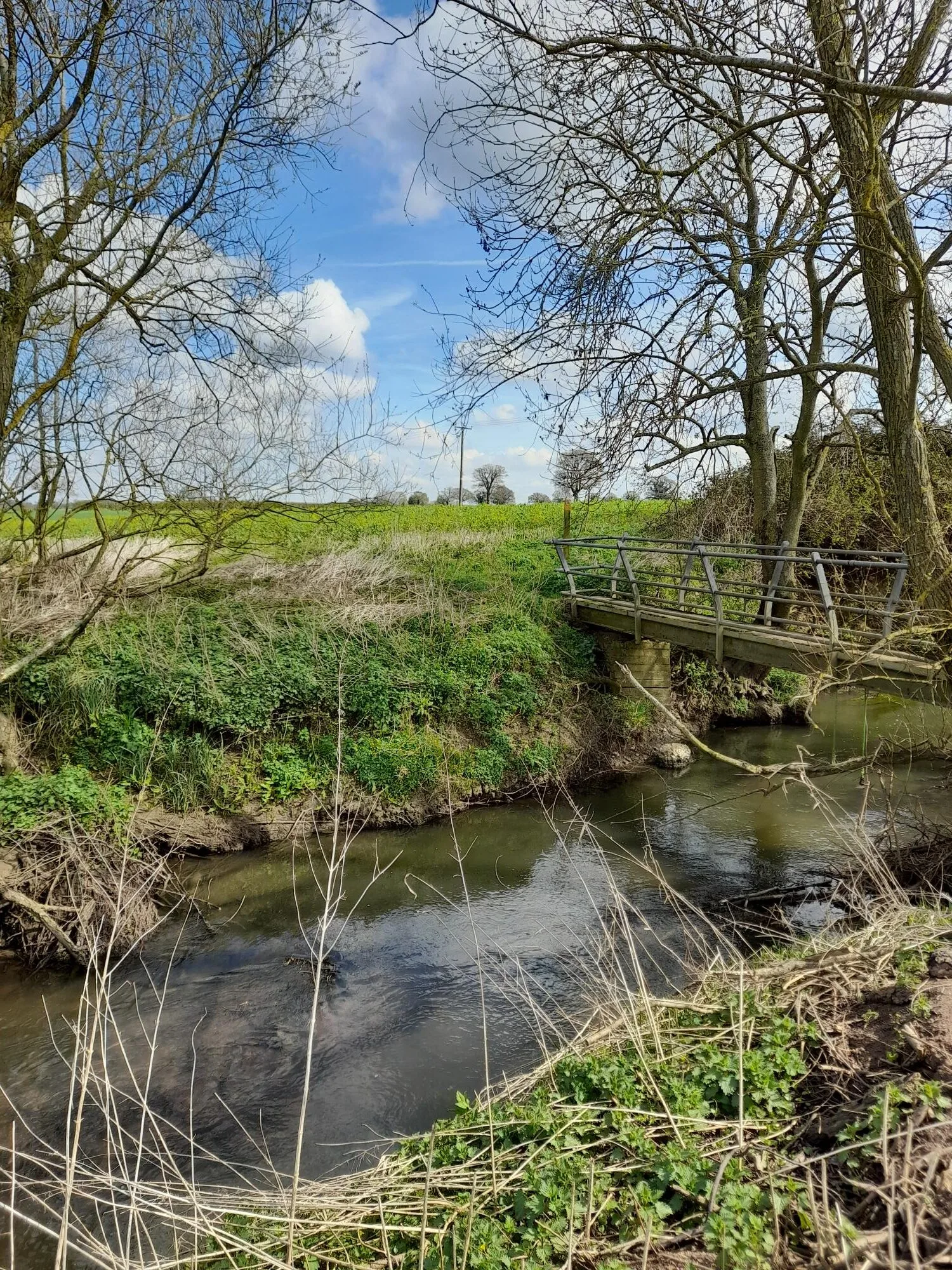 Bridge over a river